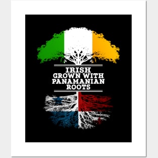 Irish Grown With Panamanian Roots - Gift for Panamanian With Roots From Panama Posters and Art